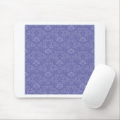 Damask in Blue Muismat (Met muis)