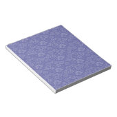 Damask in Blue Notitieblok (Schuin)