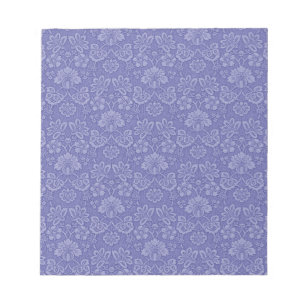 Damask in Blue Notitieblok