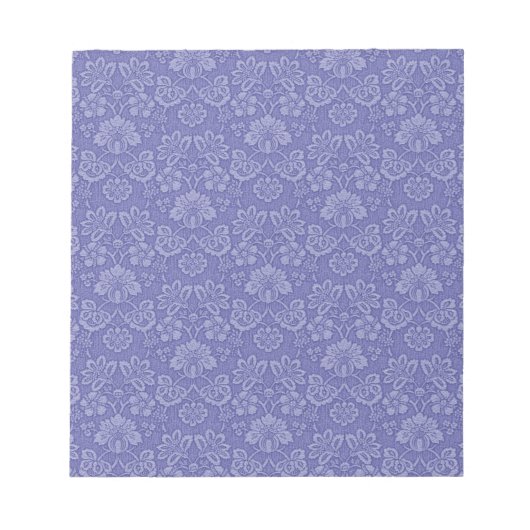 Damask in Blue Notitieblok (Voorkant)