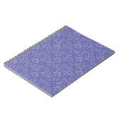 Damask in Blue Notitieboek (Linkerzijde)