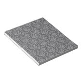 Damask in Grey Notitieblok (Schuin)