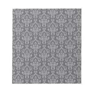 Damask in Grey Notitieblok