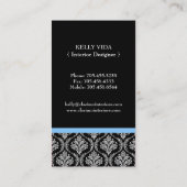 Damask Interior Designer Visitekaartje (Achterkant)