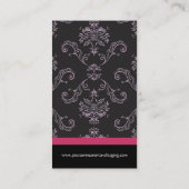 Damask Interior Designer Visitekaartje (Achterkant)