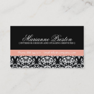 Damask Interior Designer Visitekaartje