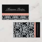 Damask Interior Designer Visitekaartje (Voorkant / Achterkant)
