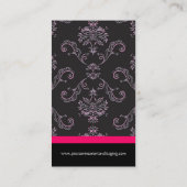 Damask Interior Designer Visitekaartje (Achterkant)