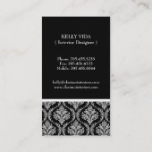 Damask Interior Designer Visitekaartje (Achterkant)
