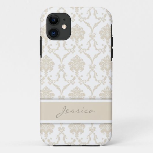 Damask  iPhone Case (Achterkant)