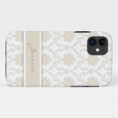 Damask  iPhone Case (Achterkant (horizontaal))