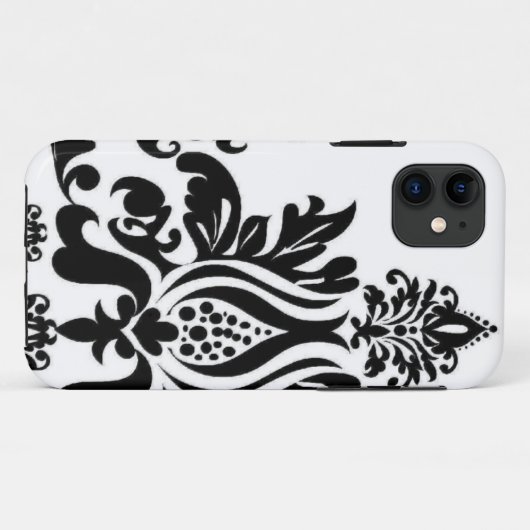 Damask iPhone Case (Achterkant (horizontaal))
