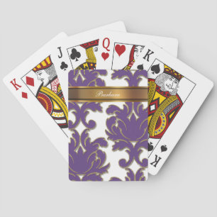 Damask-kaarten voor persoonlijk afspelen pokerkaarten