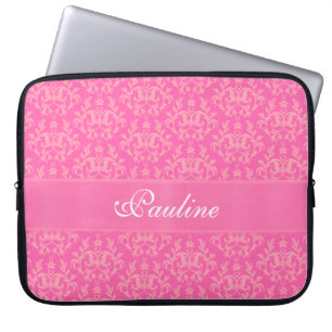 Damask "Kangaroo Paw" noemde het roze notebook hoe Laptop Sleeve