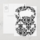 Damask Kettlebell Briefkaart (Voorkant / Achterkant)