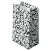 Damask Klein Cadeauzakje (Voorkant Gekanteld)