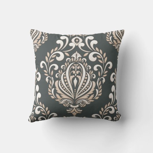 Damask Koninklijk Kussen (Achterkant)