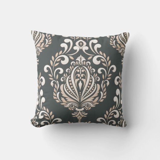 Damask Koninklijk  Kussen (Voorkant)