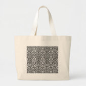 Damask Lace Brocade Classic Wallpaper Grote Tote Bag (Voorkant)