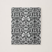 Damask Lace Brocade Classic Wallpaper Legpuzzel (Verticaal)