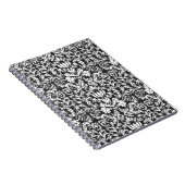 Damask Lace Brocade Classic Wallpaper Notitieboek (Rechterzijde)
