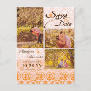 Damask Lace Sorbet bewaart het Briefkaart van de F