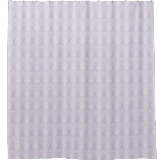 Damask Lavender Douchegordijn (Voorkant)