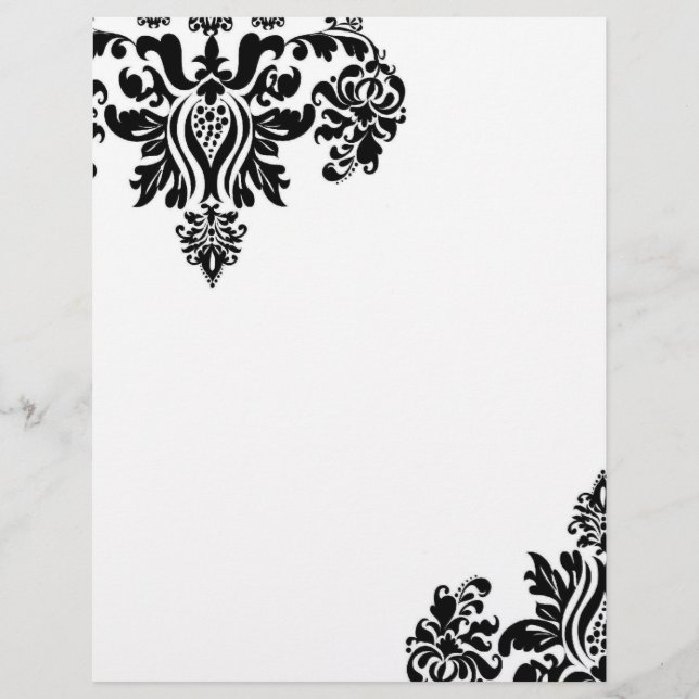 Damask Letterhead (Voorkant)