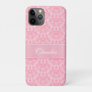 Damask lichtroze kangoeroe poot naam Case-Mate iPhone case