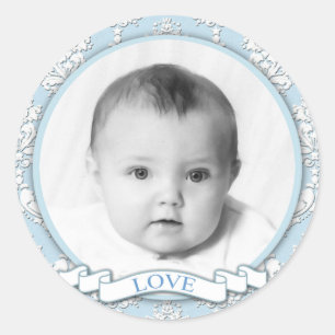 Damask Love_Your Foto Sticker