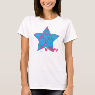 Damask Magenta-Aqua 2 T-shirt