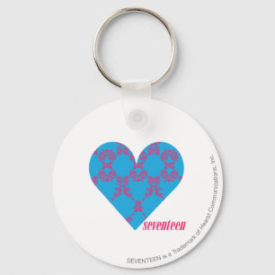 Damask Magenta-Aqua 3 Sleutelhanger