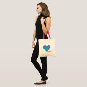 Damask Magenta-Aqua 3 Tote Bag (Voorkant (model))
