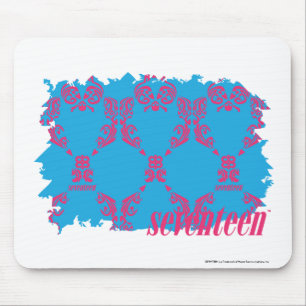 Damask Magenta-Aqua 4 Muismat
