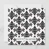 Damask Margarita Vrijgezellenfeest Kaart (Achterkant)