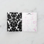 Damask me ~ Kaart / Uitnodigingen (Binnen)