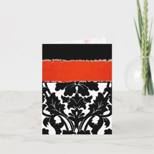 Damask me ~ Kaart / Uitnodigingen