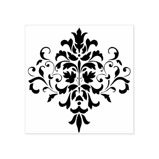 Damask Mehndi Art Stamp Rubberstempel (Afrduk)