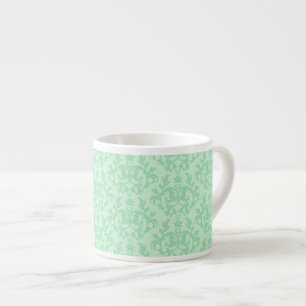 Damask mint groene espresso mok