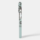 Damask Monogram Floral Case-Mate iPhone Case (Achterkant / Links)