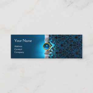 DAMASK MONOGRAM gem. Mini Visitekaartje