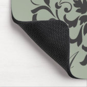 Damask Monogram in Elegant Grijs of Grijs Muismat (Hoek)