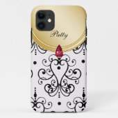 Damask Monogram iPhone 5 Hoesjes (Achterkant)