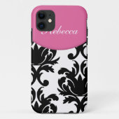 Damask Monogram iPhone 5S cases (Achterkant)