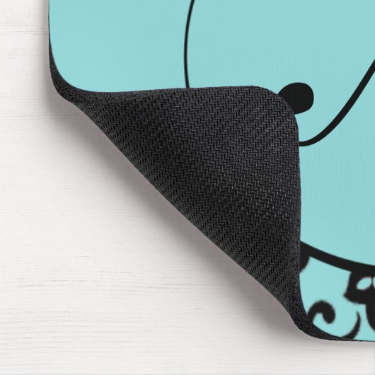 Damask Monogram Muismat (Hoek)