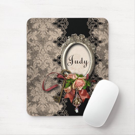  Damask Mousepad Muismat (Met muis)