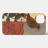 Damask Mus Case-Mate iPhone Case (Achterkant (horizontaal))