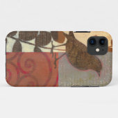 Damask Mus Case-Mate iPhone Case (Achterkant (horizontaal))