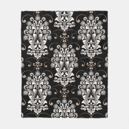  Damask naadloos patroon Fleece Deken