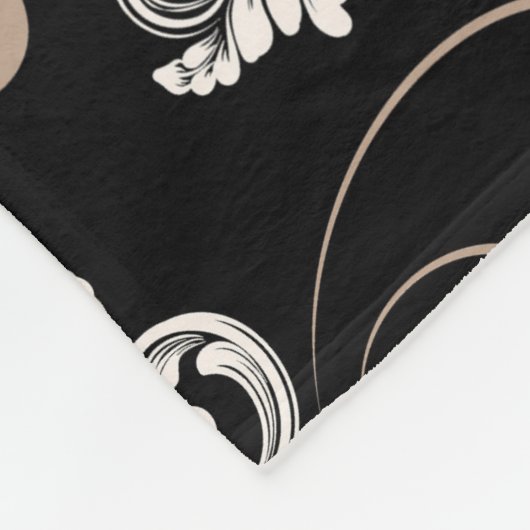  Damask naadloos patroon Fleece Deken (Hoek)